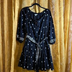 Black & White embroidered dress…New with tags…from a loves a.